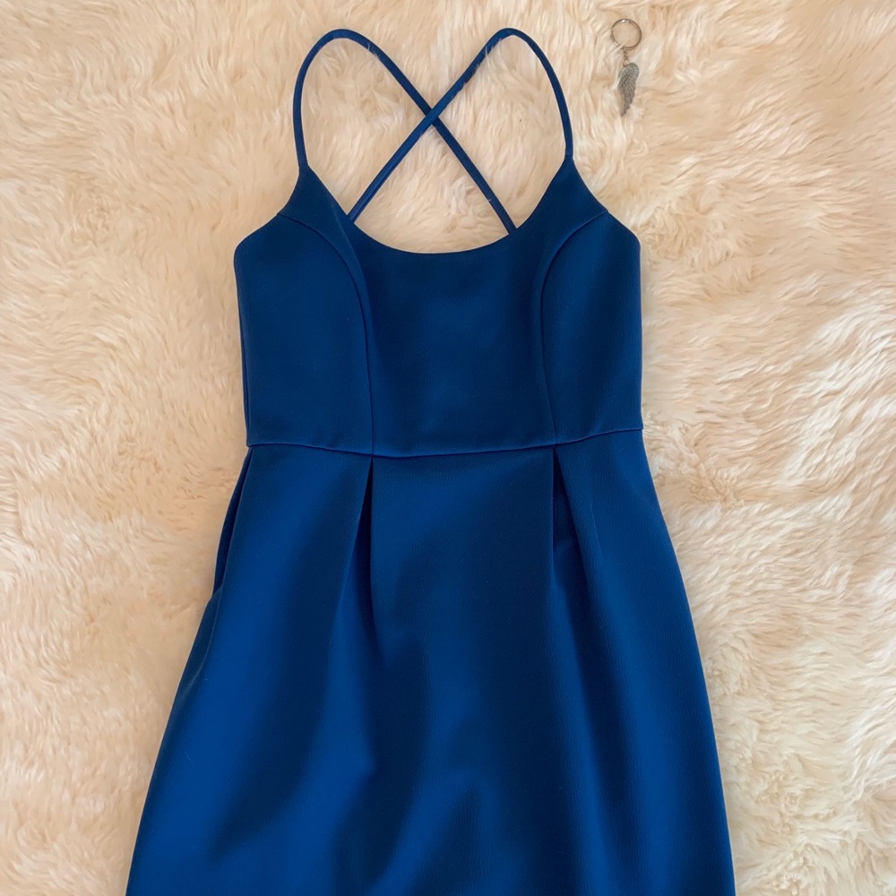 STUNNING BLUE DRESS
